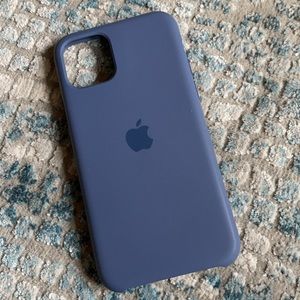 Apple iPhone 11Pro Silicone Case, blue.